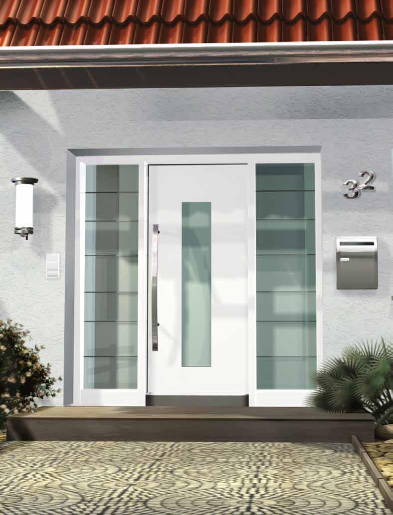The hinges of both series are tested and approved for doors weighing up to 140 kg, depending on design of door frame.