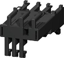 The following terminal blocks or phase barriers must be used in 3RV20 motor starter protectors. The terminal blocks or phase barriers cannot be used in combination with the 3RV19. three-phase busbars.