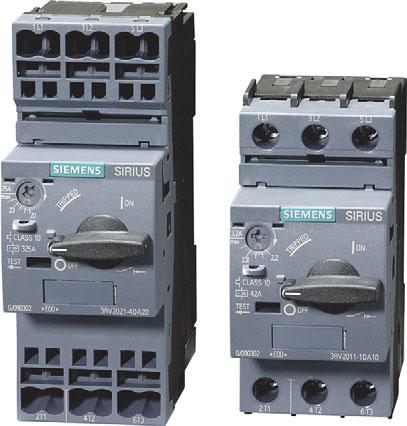 SIRIUS 3RV2 Motor Starter Protectors/Circuit Breakers up to 40 A General data Overview The following illustration shows our 3RV2 motor starter protectors with the accessories which can be mounted for