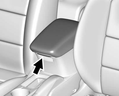 Fixed Armrest If equipped with a fixed armrest, pull up on the latch on the front of the