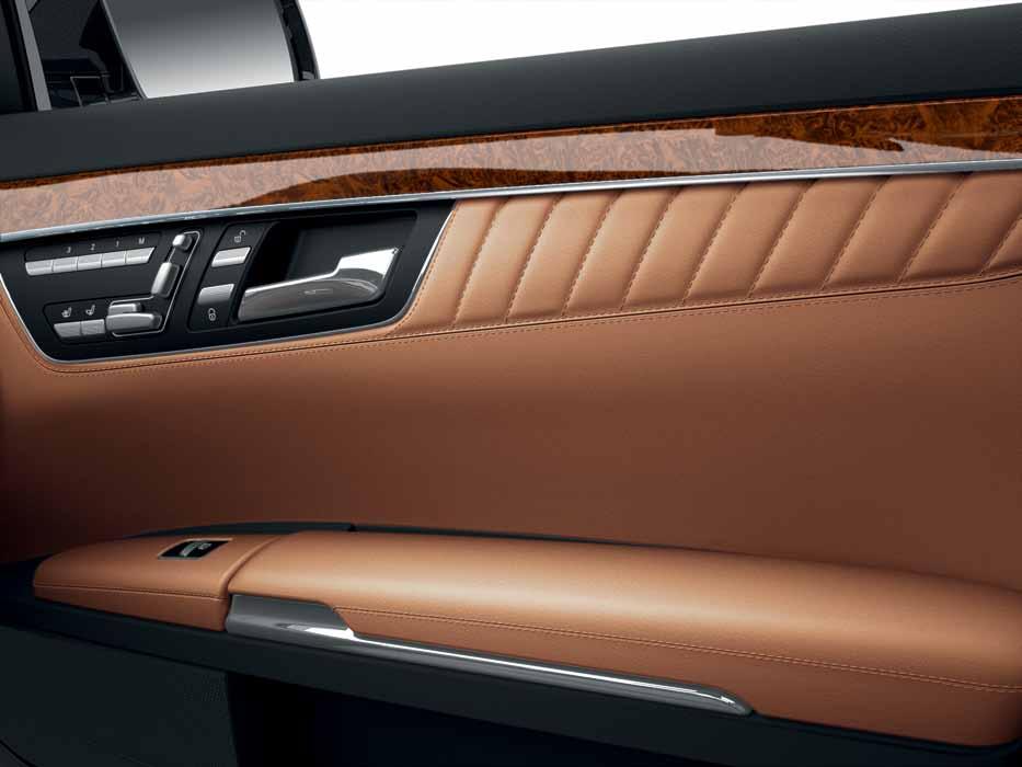Enjoy the rich look and feel of hand-fitted designo Nappa leather or lustrous designo wood trim that is individually selected for harmonious appearance and hand-finished to give you true