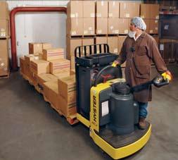 n Pace setting travel speeds allow more loads to be moved per hour. n A high performance hydraulic system, coupled with the advanced pallet entry/exit system, produces outstanding cycle times.