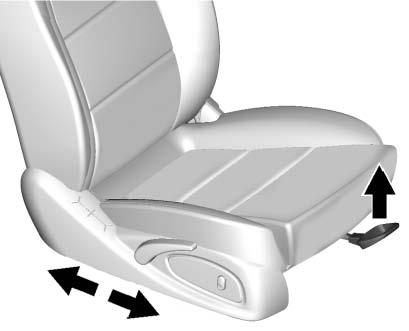 Try to move the seat back and forth to be sure it is locked in place. Seat Height Adjuster 1.