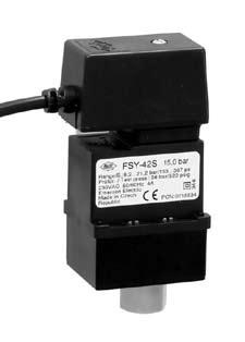 Electronic Fan Speed Controller Series FSY Features Pressure actuated fan speed control Adjustable pressure for Cut-off High Voltage Triac (800 Volts) Integrated protection circuit against voltage