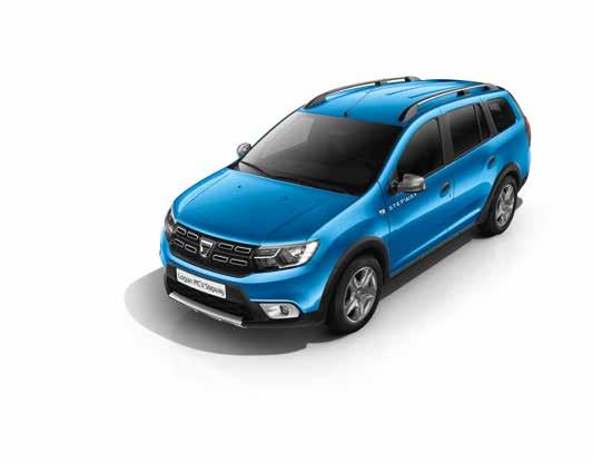 The Logan MCV Stepway you ll love! With a car that s as well kitted out as the Logan MCV Stepway, one model is more than enough. Want tech and comfort?