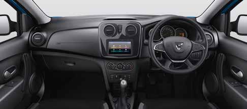 A comfortable space The Logan MCV Stepway isn t just better on the outside. The interior is pretty special too.