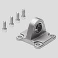 Swivel flange SNCS Materials: SNCS 32 80: Die-cast aluminium SNCS 100: Wrought aluminium alloy Free of copper and PTFE RoHS-compliant + = plus stroke length Dimensions and ordering data For CN E EP