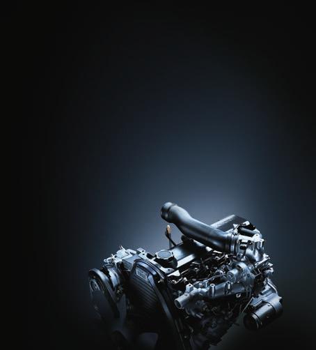 Efficiency At The Core Of Its Power Incredible performance, from an engine and transmission that delivers a striking