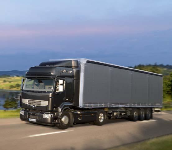 Renault Premium Long Distance now has new power ratings of 380, 430 and 460 hp producing even more torque.