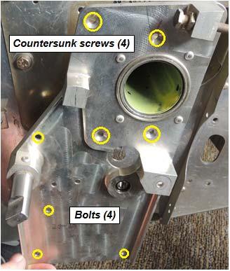 22 Remove the collective/correlator assembly from the torque tube (Figure 15).