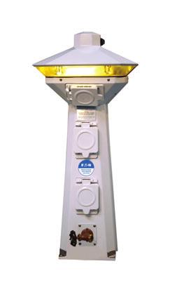Hatteras Light Power Pedestal The Hatteras Light is an elegant and low cost alternative to the Lighthouse.
