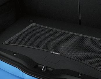 reversible cargo mat Reversible anthracite mat: a rubberized, non-slip side and a high-quality velour side.