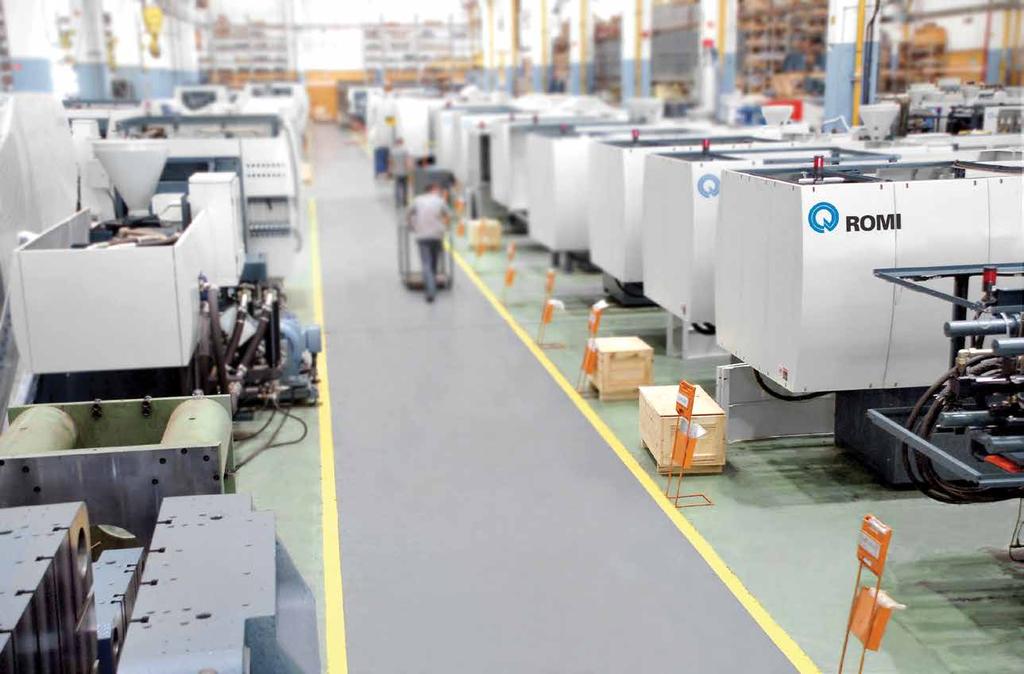 Manufacturing Unit Plastic Processing Machines ROMI EL