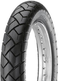 HIGH- STABILITY The M6017 is a great tyre for wet conditions and high-speed and cornering stability.
