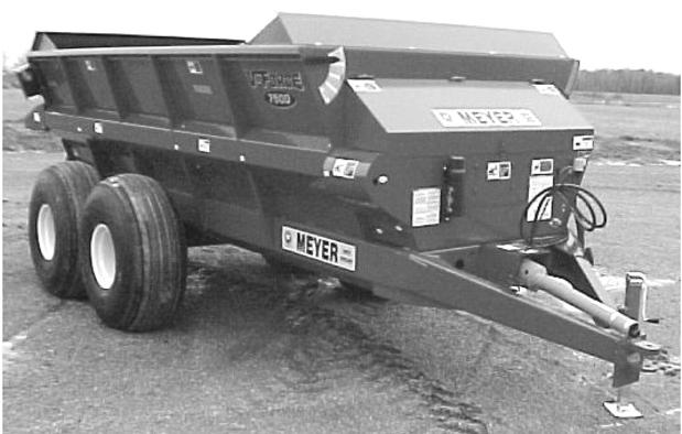 OPERATOR S AND PARTS MANUAL NO. PB-74/7500 MEYER V-FORCE TWIN EXPELLER SUPER SPREADER MODEL: 7400 7500 US PATENT NO.