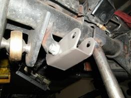 Shock absorbers are required to complete the installation of this suspension system. Fig.32 1. Using 1/2 x 2.