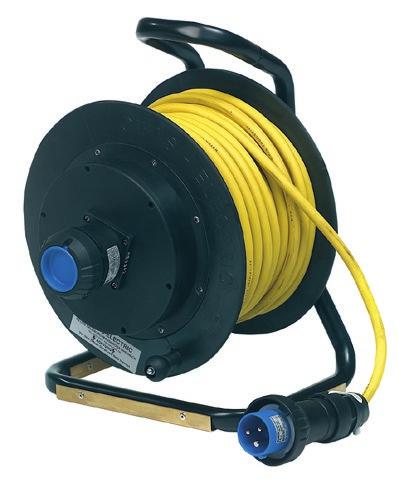 Cable reel 502 Explosion-protected full-rubber cable reel of 502 Ex-series zones 1 and 2 This explosion-protected solid rubber cable reel is suitable for use in Zone 1 and 2 explosive areas.
