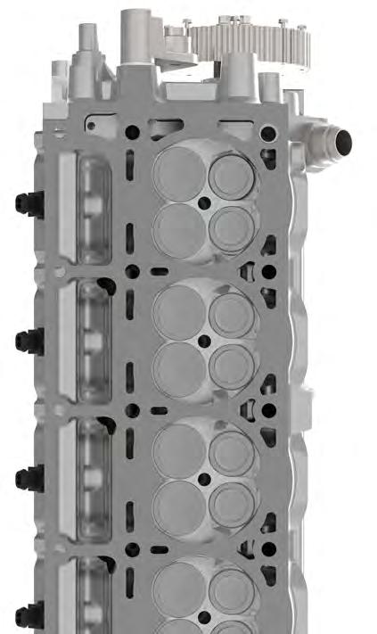 0 Liter SB4 engine features Mercury Racing s exclusive aluminum four valve cylinder heads and dual overhead