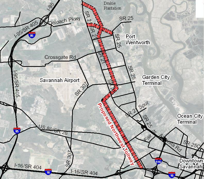 important to estimate traffic conditions on the proposed corridor.