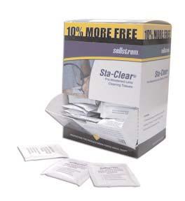 Lens Cleaning 23490 Sta-Clear Pre-Moistened Lens Cleaning Tissue Packets in Self- Dispensing Box (110 Per Box) 23491 Sta-Clear Pre-Moistened Lens Cleaning Tissue Packets in Re- Sealable Personal Pak