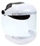 Protective Faceshields 30110 30210 30112 Series Complete Unit 30110 Grey ABS Crown with Ratchet Headgear with 8 x15 1 2 x.