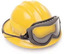 060 Clear Polycarbonate Window Quick Snap System - Hard Hat / Faceshield Combination Attaches ear muffs and faceshields to slotted hard hats Lightweight system Fits most
