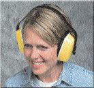 cushions Adjustable headband Powered by 2 AA batteries (not included) Noise Reduction Rating of 21.0 Meets ANSI S3.