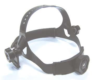 27003 Black Ratchet Headgear for all 233, 235 & 239 Series Helmets 27004 Plastic Positive Lock Headgear Headgears, Gaskets and Retainers A variety of headgears are available