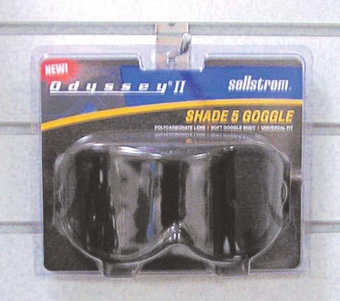 Included) Welding Goggles Shade 5 Odyssey II Goggle Individually Packaged in Clear Clam 80211 Shade 5 Odyssey II Goggle Eye Cup Goggle Individually Packaged in Clear Clam 85115 Clear 50mm Ultra
