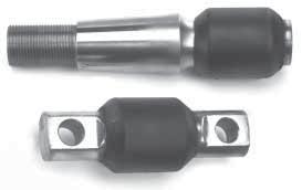 ASSEMBLY Hendrickson recommends the use of grade 8 bolts and grade C locknuts.
