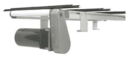 package Flush Motor Mounting Packages Products wider than the conveyor