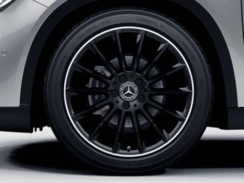 Wheels GLA 250 4MATIC Standard Optional Not with MSP Only with MP2