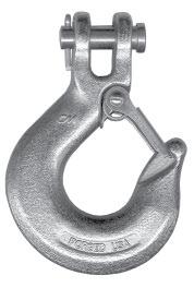 Refer to Columbus McKinnon s Lifting Pulling Binding Manual (PCM10) for complete information. CLEVIS GRAB HOOKS TRANSPORT Grade 70 B A C Yellow Chromate E Approx.