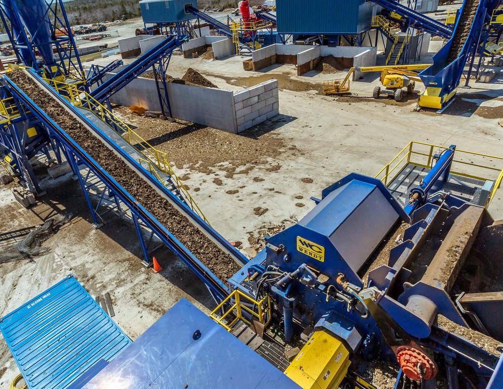 Modular Shredder Plant Overview Process up to 0 tons per hour of autos and