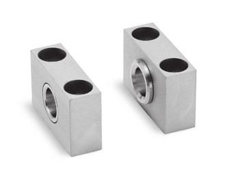 > Series 63 cylinders CATALOGUE > 206 Counter bracket for centre trunnion Mod. BF Material: Aluminium 2x supports Mod.