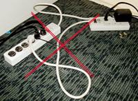 Test cords by flexing to confirm that they re not brittle* *If leads are in contact with