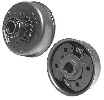 26. Clutch A dry, air-cooled centrifugal clutch of Noram, Horstman, Magnum, Maxtorque 1600 or 4000 series type (or any other clutch subsequently introduced which satisfies the same criteria), must be
