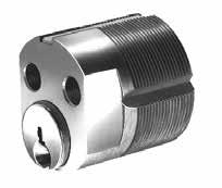 50-40 Series Hotel Type Cylinder Features same as standard 40 Series cylinders except: For use with 7850 or 8250 lock only 6 pin only Contact factory for compatibility requirements for existing 6 pin