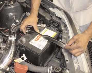 Periodically, recheck the alignment of the intake system and make sure there is proper clearance around and along the length of the