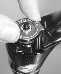 Using a 2.5mm hex wrench, loosen the cable stop clamp screw.