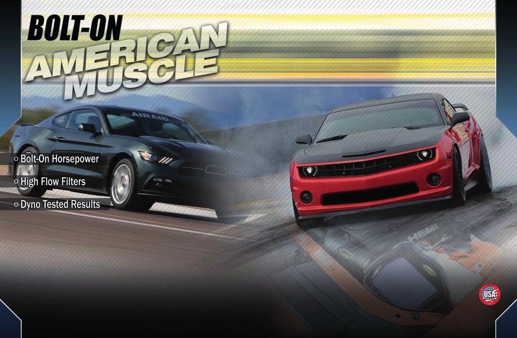 MUSCLE CAR PERFORMANCE Check out the full list of muscle car intake systems