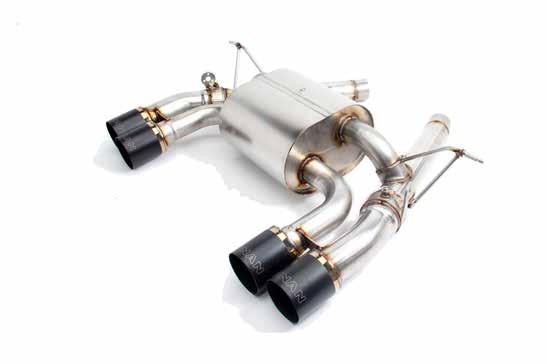 F8x M3/M4 Free Flow Exhaust FREE FLOW EXHAUSTS Dinan exhausts are the most highly developed on the market.