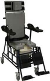 496 283 285 Reclining Chair Stainless Frame.