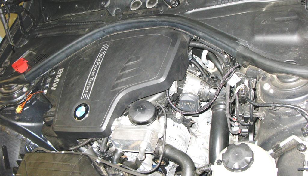 Reinstall the engine cover. See figure 25.