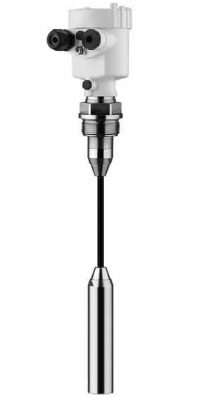 VEGABAR 66 Suspension pressure transmitter with CERTEC measuring cell Application area The VEGABAR 66 is a suspension pressure transmitter for level measurement in wells, basins and open vessels.