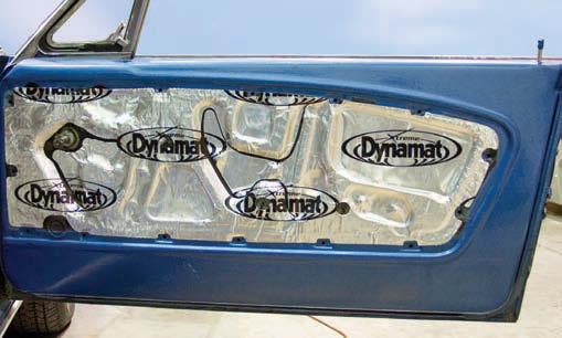 Dynamat your vehicle without measuring or cutting!