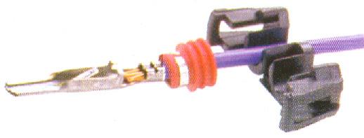 Determine cable seal by wire gauge. One per contact.