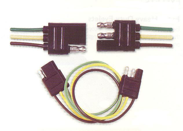 Molded Connectors Wiring Accessories Female End Male End 12 Loop With Both End Molded connectors with color-coded wires are available in two configurations.