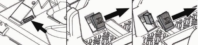 Unscrew the screws on the seat with a screwdriver and remove the seat by lifting up. 2. Use a screwdriver to remove the four screws and the battery cover. 3.