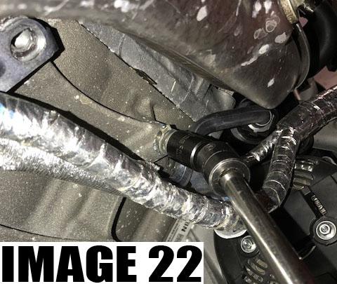 22. NOTE: THIS BOLT IS NOT REUSED WHEN INSTALLING MM010 MOTOR